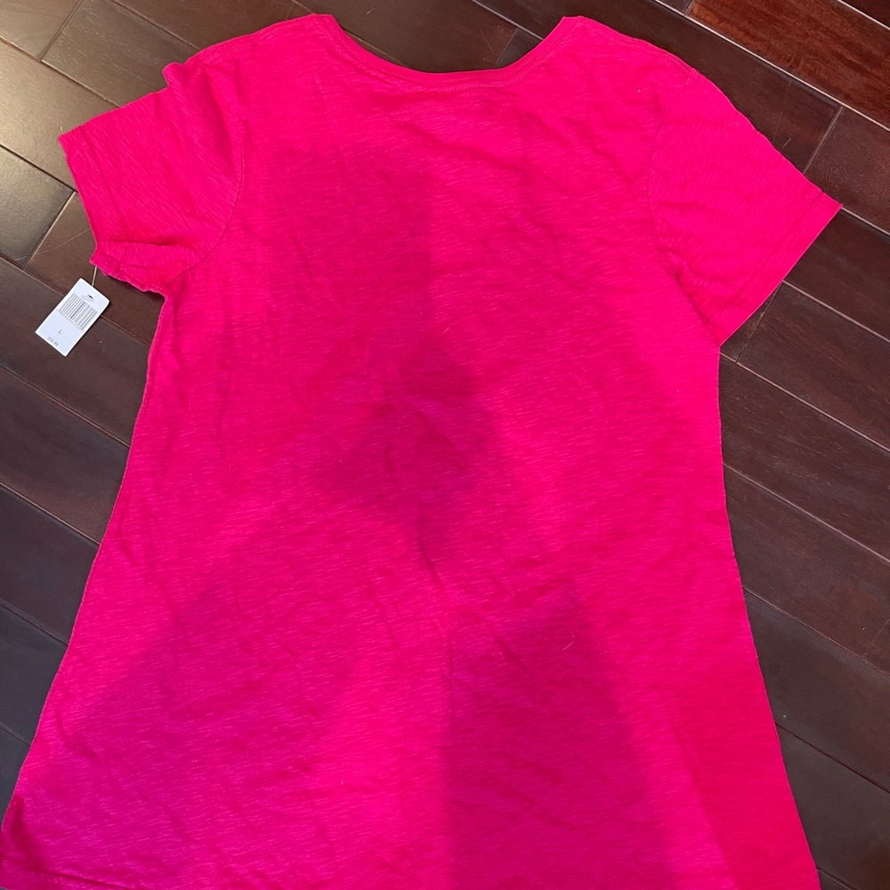 NWT Disney Parks Cinderella’s Castle in the Rain Women’s Tee XL - Picture 3 of 5